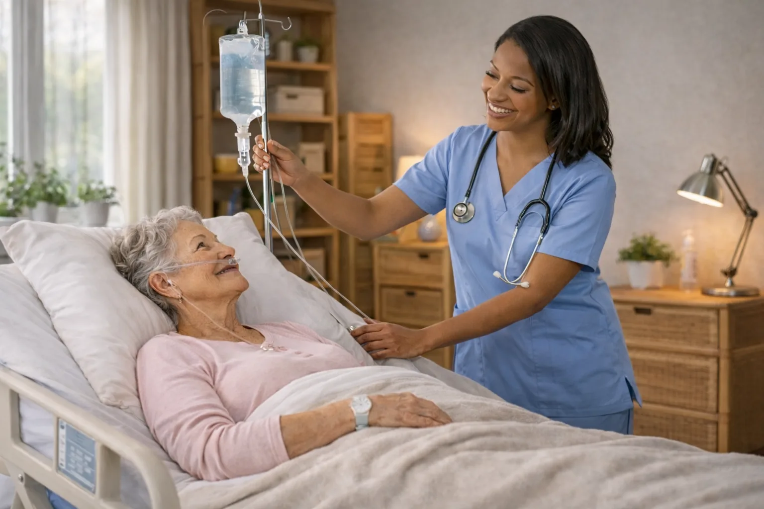 Injection à domicile