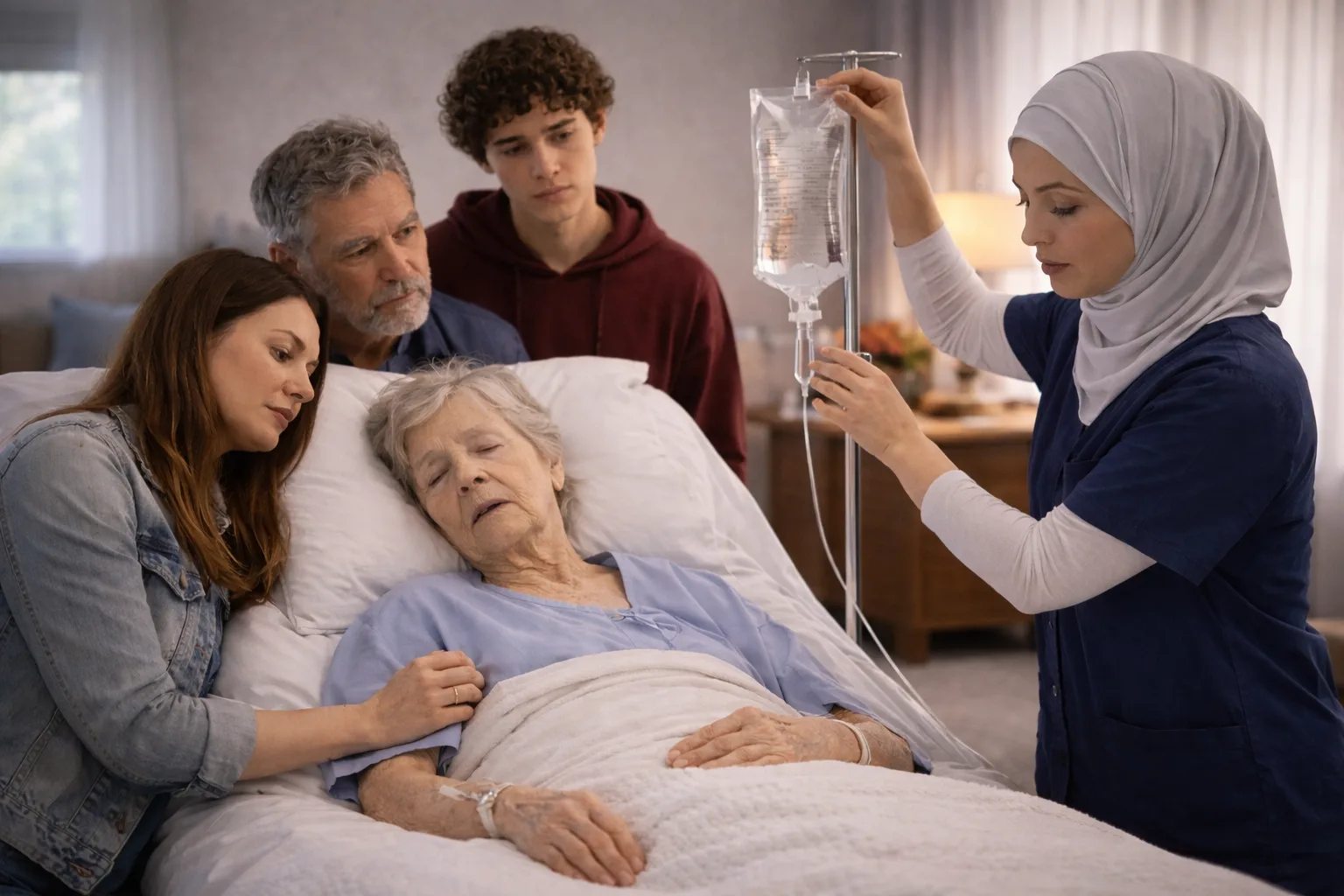 Soins palliatifs à domicile